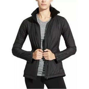Athleta Black Sprinter Jacket Puffer Size Small
